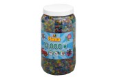 Hama Strijkkralen in Pot - Transparantmix (053), 13.000st.