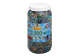 Hama Strijkkralen in Pot - Glittermix (054), 13.000st.
