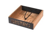 Servethouder Bistro 18x18x5cm
