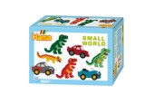 Hama Strijkkralenset - Dino en Auto, 2000st.