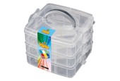 Hama Strijkkralen Opbergbox Klein met 3 Lades