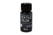 Dekkende Textielverf - Zwart, 50ml