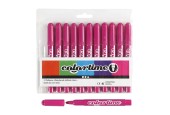 Roze Jumbo Stiften, 12st.