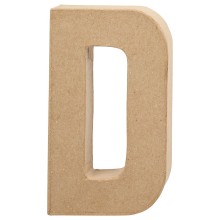 Letter Papier-maché - D, 20,5cm