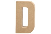 Letter Papier-maché - D, 20,5cm