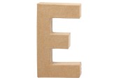 Letter Papier-maché - E, 20,5cm