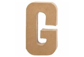 Letter Papier-maché - G, 20,5cm