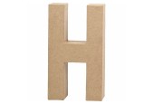 Letter Papier-maché - H, 20,5cm