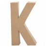 Letter Papier-maché - K, 20,5cm