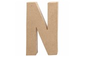 Letter Papier-maché - N, 20,5cm