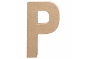 Letter Papier-maché - P, 20,5cm