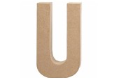 Letter Papier-maché - U, 20,5cm