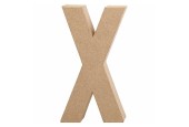 Letter Papier-maché - X, 20,5cm