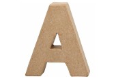 Letter Papier-maché - A, 10cm