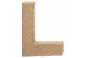 Letter Papier-maché - L, 10cm