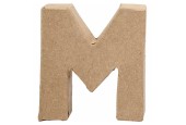 Letter Papier-maché - M, 10cm