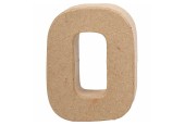 Letter Papier-maché - O, 10cm