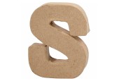 Letter Papier-maché - S, 10cm