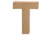 Letter Papier-maché - T, 10cm