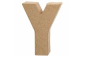 Letter Papier-maché - Y, 10cm