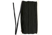 Elastiek Dikte 6mm Zwart, 50m