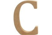 Letter C MDF 13cm, 1st.