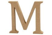 Letter M MDF 13cm, 1st.