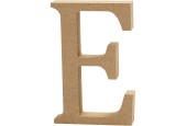Letter E MDF 8cm, 1st.