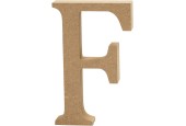 Letter F MDF 8cm, 1st.
