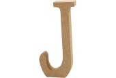 Letter J MDF 8cm, 1st.