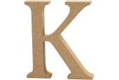 Letter K MDF 8cm, 1st.