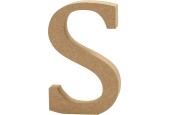 Letter S MDF 8cm, 1st.