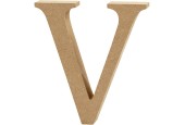 Letter V MDF 8cm, 1st.