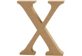 Letter X MDF 8cm, 1st.
