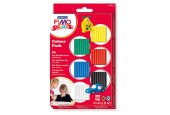 FIMO Kids Boetseerklei Standaard Kleuren, 6dlg.