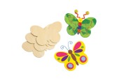 Colorations - Versier je Eigen Houten Vlinders, Set van 12