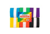 Crepepapier Gekleurd, 6dlg.