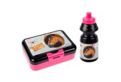 Broodtrommel met Drinkfles Paarden