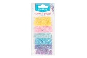 Glitter Confetti Pastel 2g, 6 Kleuren