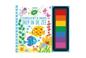 Stempelen met je vingers - Diep in de Zee