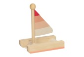 Catamaran Hout -Rood