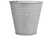 Oud Zink Emmer 5 Ltbr
 26,4x22,4x21,7 Cm