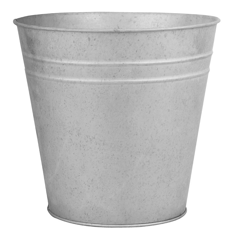 Esschert Design Ancien pot de fleur en zinc 14 cm 1,3 litre
