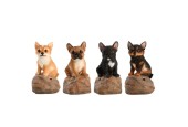 Esschert Design polyresin begroetingspup met sensor