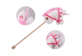 Cheval de bataille licorne sonore H98cm (pile LR44 - AG13 incluse)