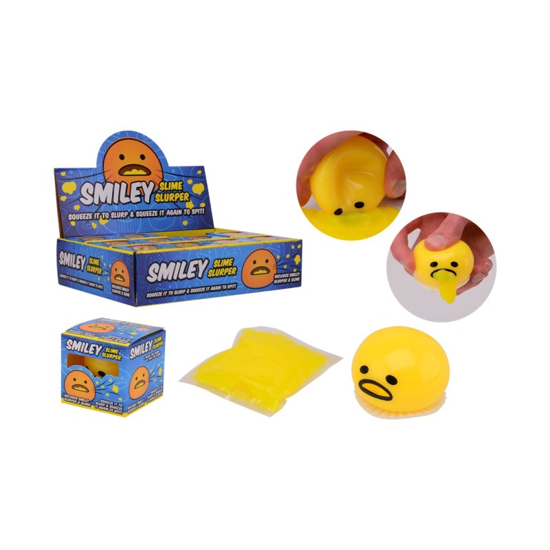 Emoji slime slurper