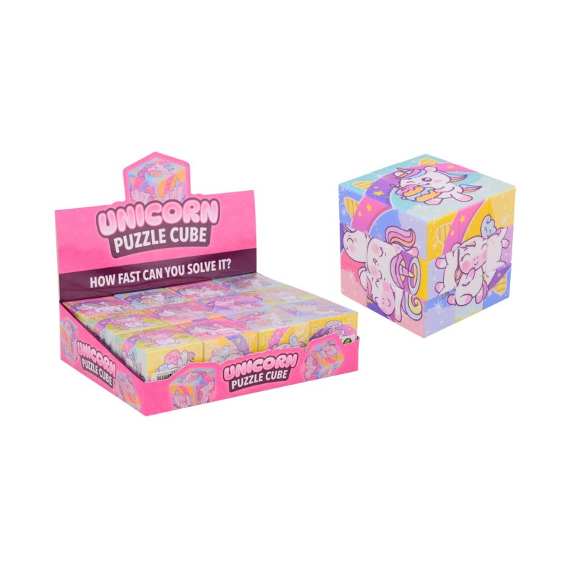 Cube puzzle licorne