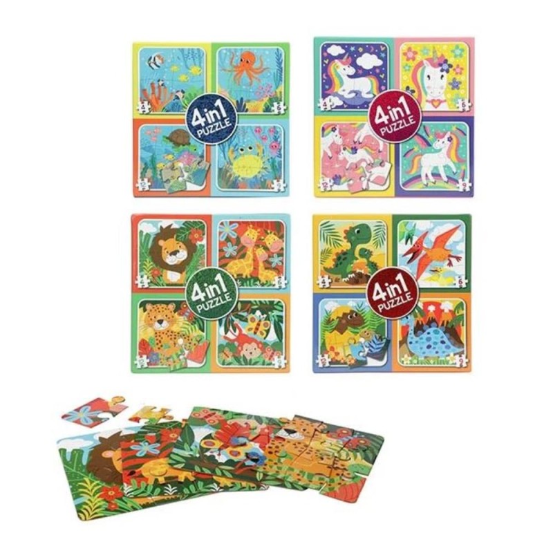 Toi Toys Puzzle 4 en 1