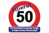 Panneau de signalisation du bouclier hommage - 50 ans