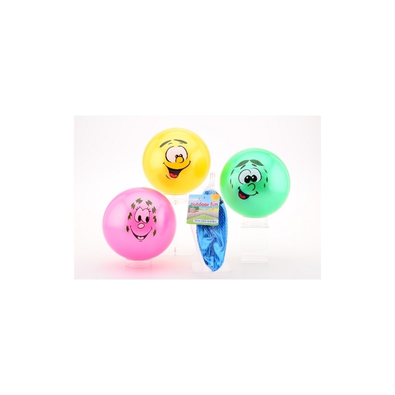 John Toy Outdoor Fun Speelbal Smiley 85 gram
Verkrijgbaar in 4 verschillende kleuren